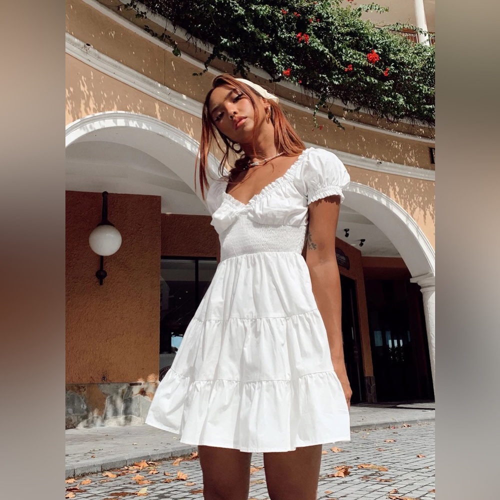 Daniela Mini Dress White